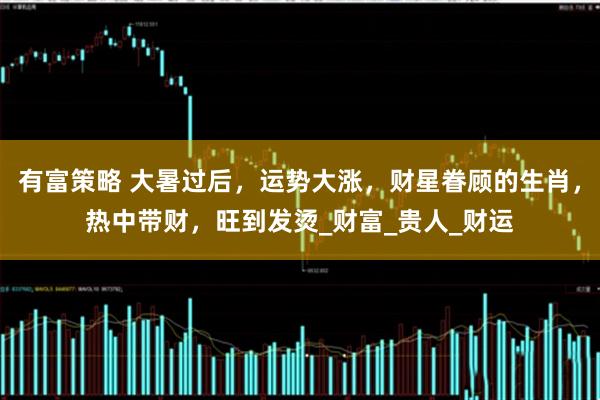 有富策略 大暑过后，运势大涨，财星眷顾的生肖，热中带财，旺到发烫_财富_贵人_财运